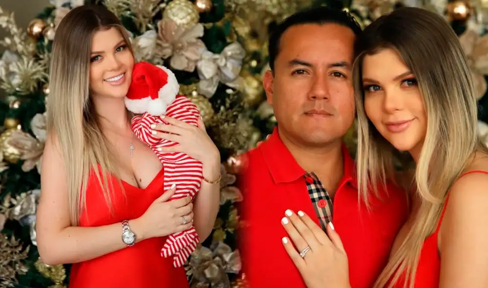 Brunella Horna y Richard Acuña cumplirán un año de casados en enero del 2024. Foto: composición LR / Instagra Brunella Horna Brunella Horna y Richard Acuña cumplirán un año de casados en enero del 2024. Foto: composición LR / Instagra Brunella Horna