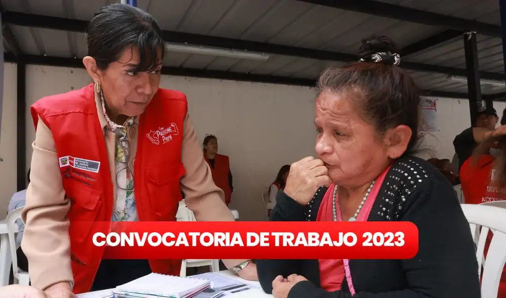 Convocatoria se encuentra vigente hasta el 8 de enero del 2024. Foto: Composición LR/Ministerio de Justicia