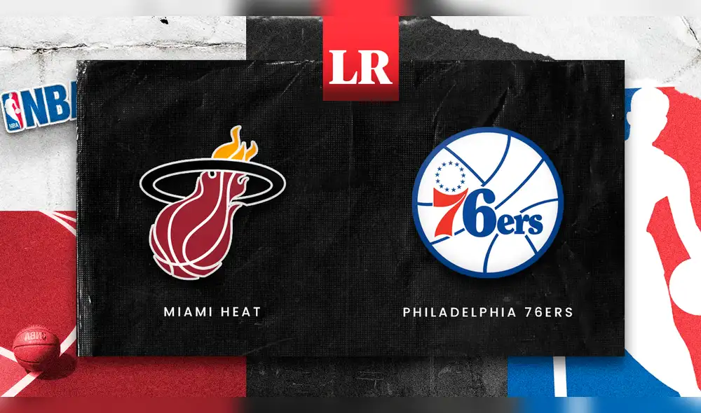 Los Heat y 'Sixers' la última vez que chocaron fue en abril de este año, duelo en el que ganaron los de Miami por 129-101. Foto: composición de Fabrizio Oviedo/La República