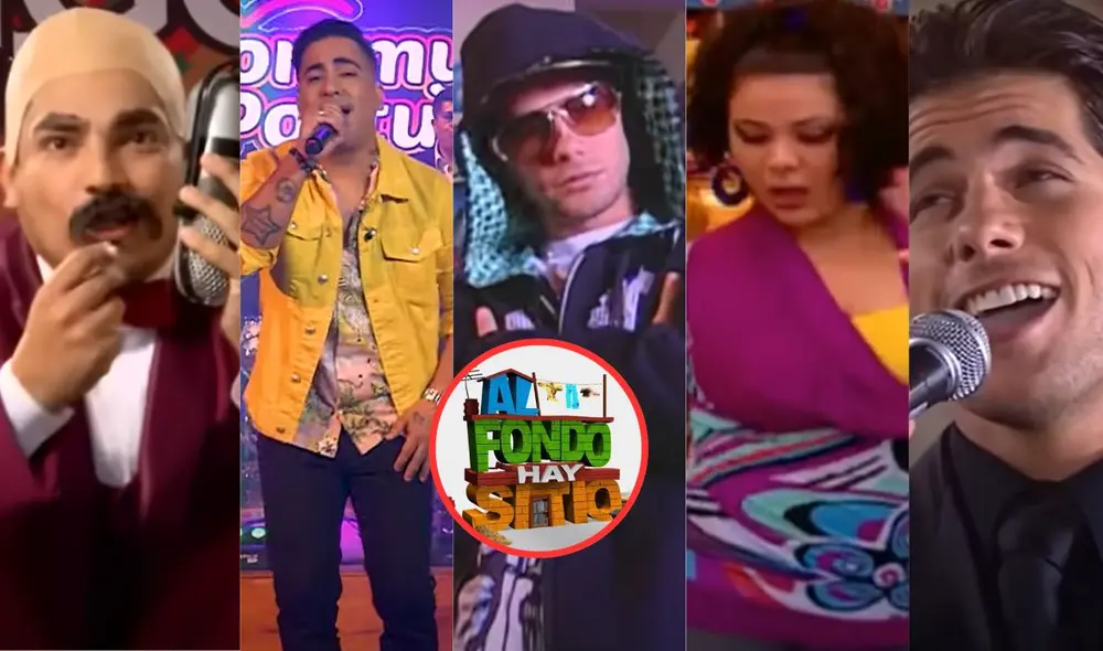 Algunas canciones de 'Al fondo hay sitio' se hicieron virales. Foto: captura de YouTube/América TV Algunas canciones de 'Al fondo hay sitio' se hicieron virales. Foto: captura de YouTube/América TV