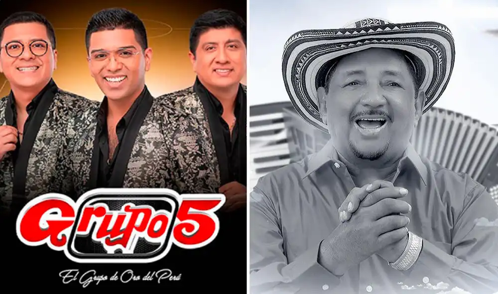 Grupo 5 y Lisandro Meza comparten trayectoria musical en la cumbia. Foto: composición LR/Instagram/Grupo 5 Grupo 5 y Lisandro Meza comparten trayectoria musical en la cumbia. Foto: composición LR/Instagram/Grupo 5
