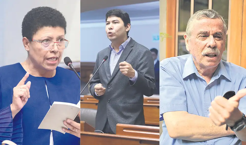 Promotores. Entre los autores de la moción figuran los fujimoristas Martha Moyano y Eduardo Castillo. Fernando Rospigliosi presentó la reconsideración. Foto: difusión Promotores. Entre los autores de la moción figuran los fujimoristas Martha Moyano y Eduardo Castillo. Fernando Rospigliosi presentó la reconsideración. Foto: difusión