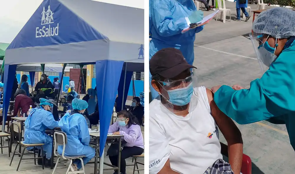 Un aumento de casos de COVID-19 se ha reportado en las últimas cuatro semanas. Foto: composición LR/EsSalud/Defensoría del Pueblo