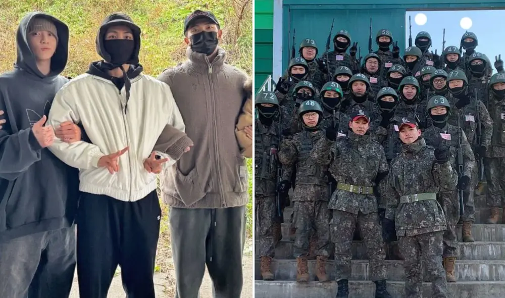 Los 7 miembros de BTS se encuentran cumpliendo servicio militar. Footo: composición LR/BIGHIT