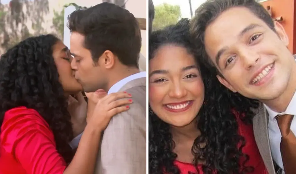 'Al fondo hay sitio': Cristóbal y July se besaron por primera vez en el final de la temporada 10. Foto: composición LR/América TV 'Al fondo hay sitio': Cristóbal y July se besaron por primera vez en el final de la temporada 10. Foto: composición LR/América TV