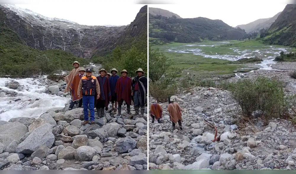 Se planifica llevar a cabo las labores de limpieza y restauración del cause del río Jancapampa. Foto: composición LR/@COER Áncash
