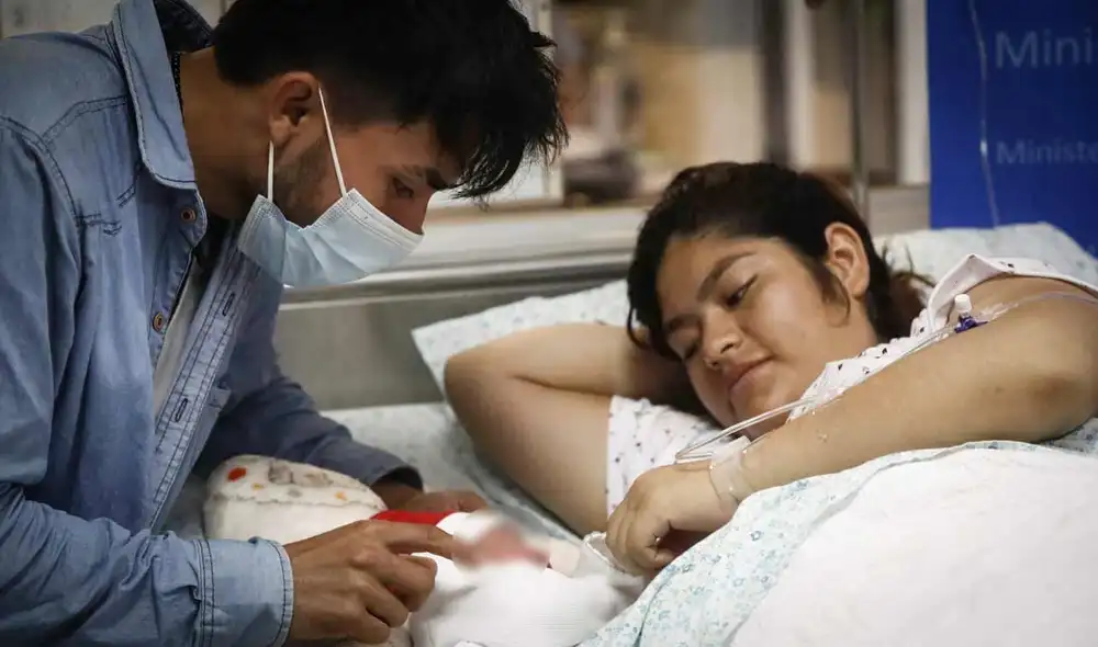 El INMP atiende más de 40 partos diarios. Foto: Andina