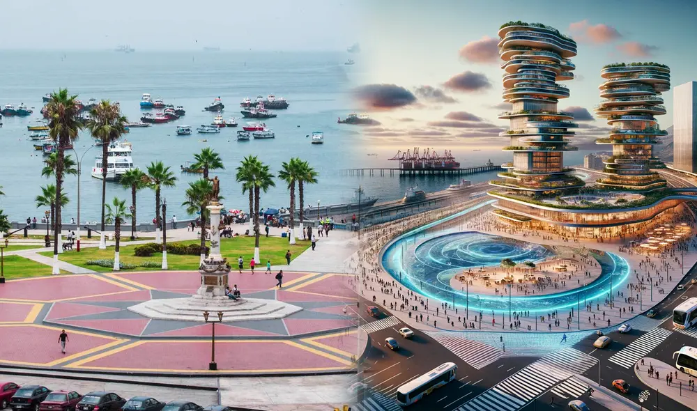 La imagen que proyectará este territorio en el año 2050. Foto: composición Jazmín Ceras/LR/IA