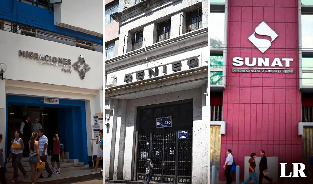 Averigua si Reniec, Migraciones y Sunat atenderán durante este día no laborable del 26 de diciembre: Foto: composición de Gerson Cardoso/LR/Andina Averigua si Reniec, Migraciones y Sunat atenderán durante este día no laborable del 26 de diciembre: Foto: composición de Gerson Cardoso/LR/Andina