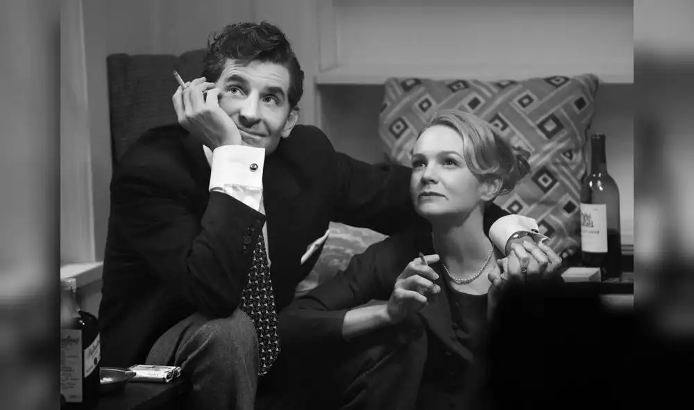 Cooper y Mulligan como  Leonard y Felicia