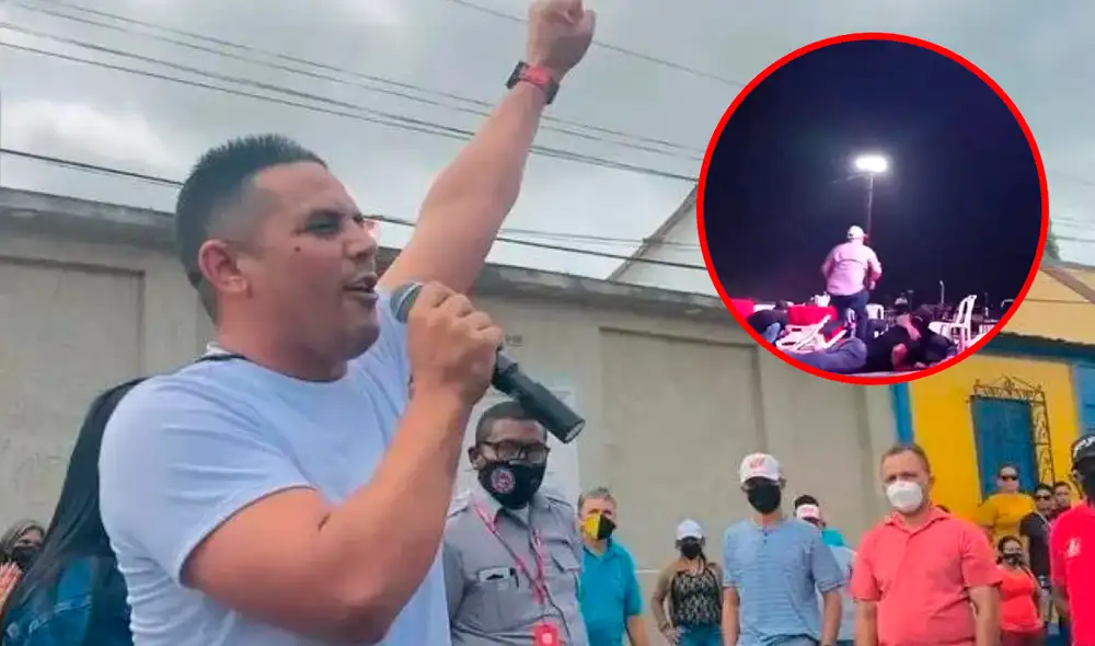 En el 2014 ocurrió un hecho parecido en esta misma festividad y en el mismo lugar. Foto: composición LR/El Tiempo/difusión En el 2014 ocurrió un hecho parecido en esta misma festividad y en el mismo lugar. Foto: composición LR/El Tiempo/difusión