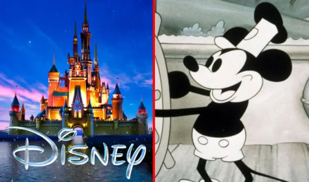 El Mickey Mouse que será de dominio público en 2024 es el que Disney lanzó en 1928. Foto: composición LR/Disney