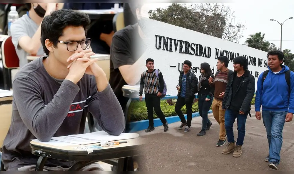 A inicios de diciembre del 2023, la rectora Jeri Ramón Ruffner anunció el incremento del puntaje mínimo. Foto: composición LR/Andina