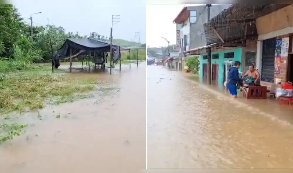 Los ciudadanos denuncian que no hay presencia de las autoridades con un plan de contingentica. Foto: composición LR/Vía Televisión Los ciudadanos denuncian que no hay presencia de las autoridades con un plan de contingentica. Foto: composición LR/Vía Televisión