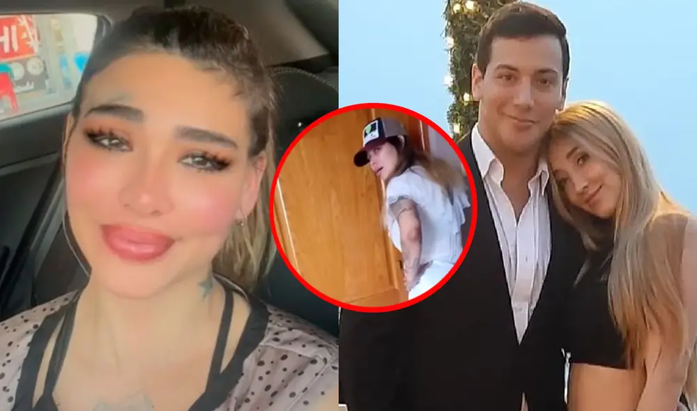 Angie Jibaja contó que no denunciará a Jean Paul Santa María y Romina Gachoy tras su acusación. Foto: composición LR/Instagram/Angie Jibaja/Jean Paul Santa María