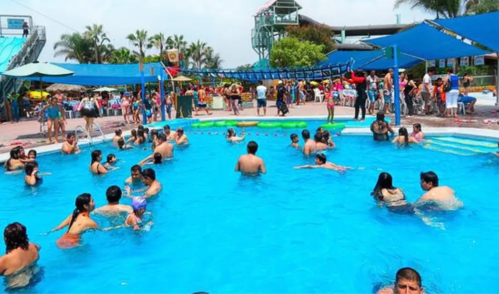 Disfruta de las piscinas en Lima con Cuponidad. Foto: Granja Villa