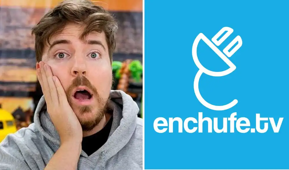 Enchufe TV realizó una parodia del trabajo de MrBeast que también era una crítica a la realidad en Latinoamérica. Foto: composición LR/MrBeast/Enchufe TV/Instagram