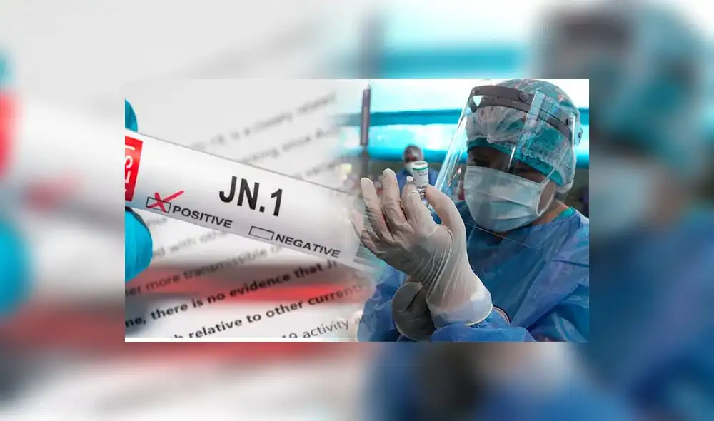 JN.1 del COVID-19 es la nueva variante identificada por el Ministerio de Salud. Foto: composición LR JN.1 del COVID-19 es la nueva variante identificada por el Ministerio de Salud. Foto: composición LR