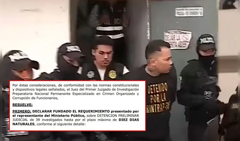 De los 22 detenidos, 11 fueron hallados en Lima. SJM Fiscalía Foto: composición La República De los 22 detenidos, 11 fueron hallados en Lima. SJM Fiscalía Foto: composición La República