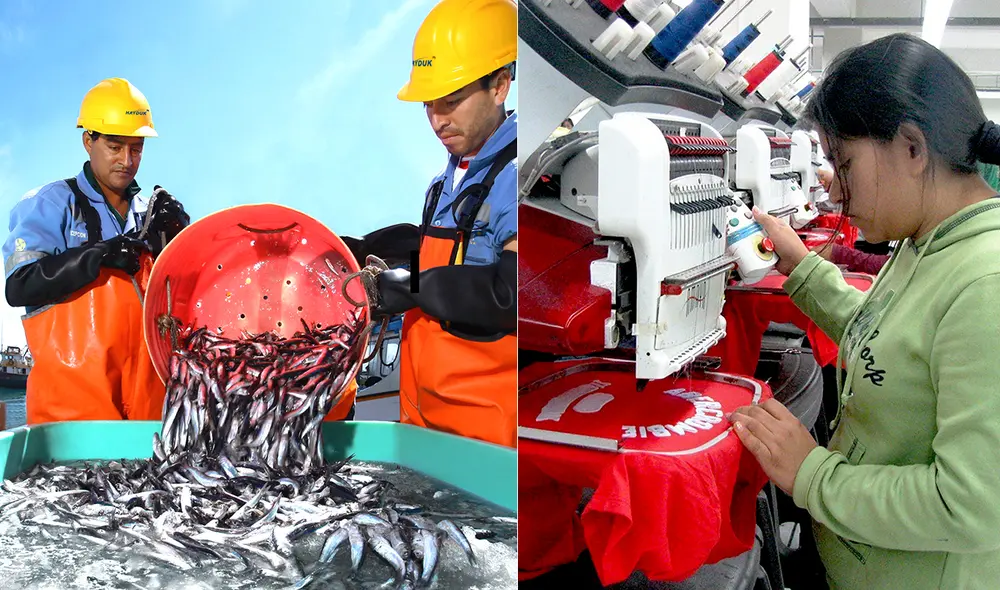 Trabajadores del sector exportador. Foto: composición LR/Economía Trabajadores del sector exportador. Foto: composición LR/Economía