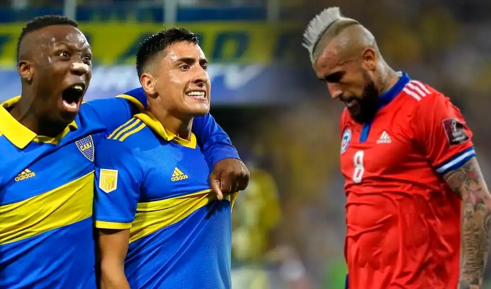 Arturo Vidal fue campeón de América con la selección chilena. Foto: composición LR/TyC Sports/Twitter