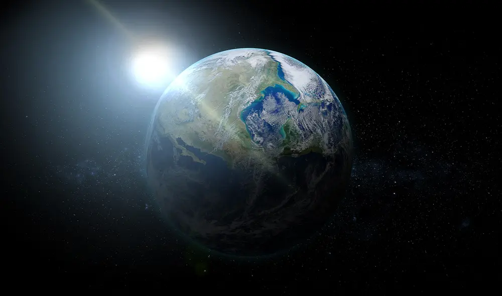 Cada 365 días, aproximadamente, la Tierra culmina una vuelta alrededor del Sol. Foto: Freepik