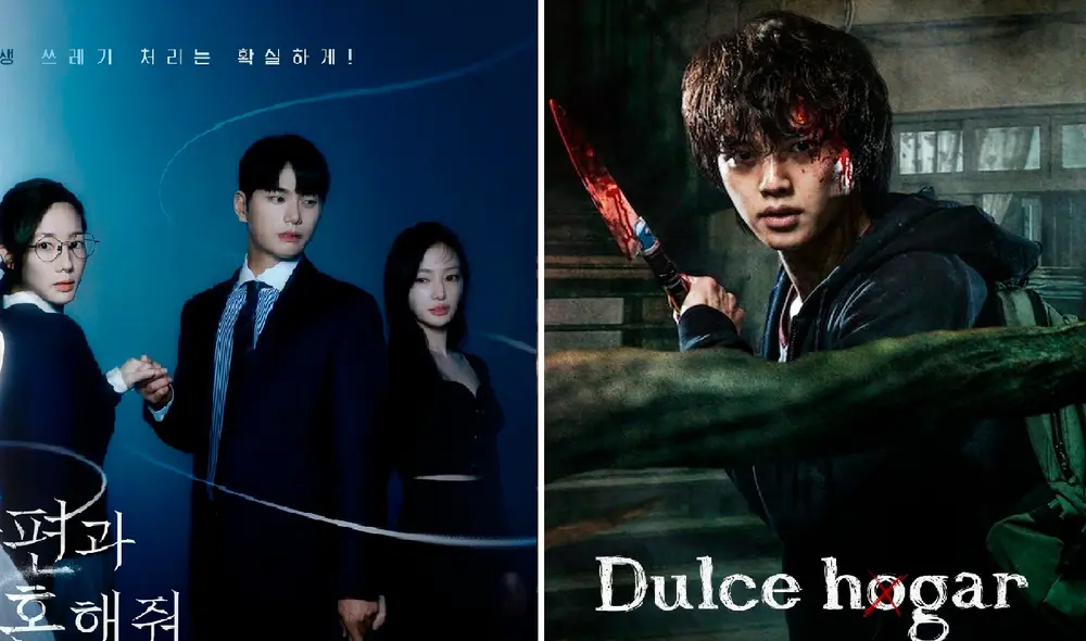 Los k-dramas o doramas son aquellas novelas creadas y protagonizadas por actores coreanos. Foto: composición LR/tvN/Netflix