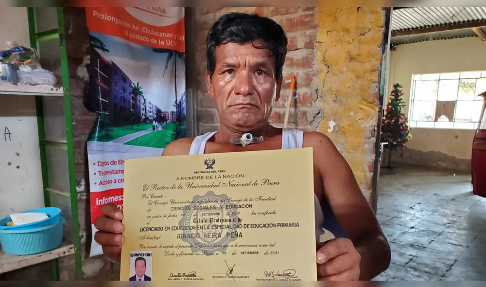 Docente se encuentra en la fase 4 de cáncer a la tiroides. Foto: Almendra Ruesta/La República