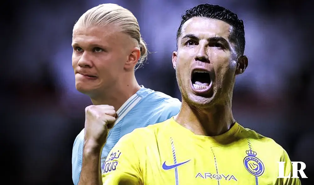 Erling Haaland terminará con 3 goles menos que Cristiano Ronaldo. Foto: composición GLR/Jazmin Ceras