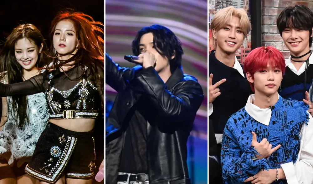 BLACKPINK, Suga de BTS y Stray Kids ofrecieron sus mejores presentaciones este año. Foto: composición LR/JYP Entertainment/BIGHIT