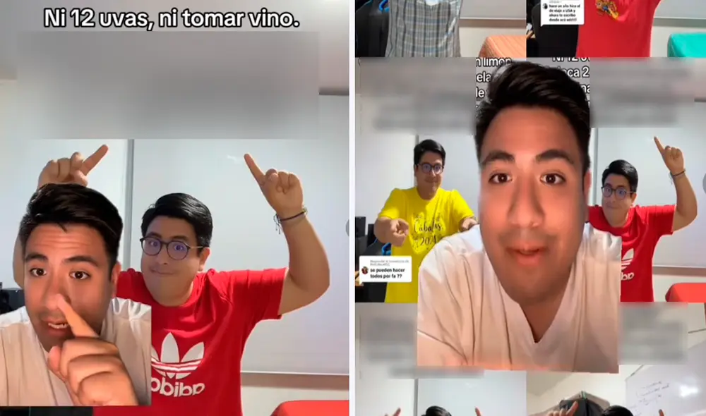 “Ni fresas ni 12 uvas”, esta es la nueva cábala para Año Nuevo 2024. Foto: composición LR/TikTok/@elchicodelasfechas “Ni fresas ni 12 uvas”, esta es la nueva cábala para Año Nuevo 2024. Foto: composición LR/TikTok/@elchicodelasfechas