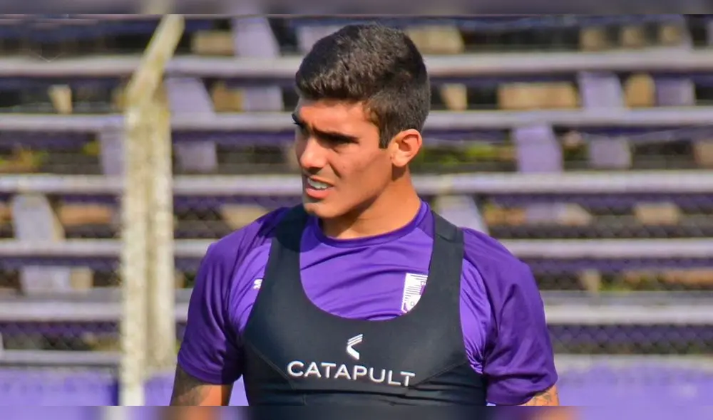 Alfonso Barco fue prestado por Universitario al club uruguayo a mediados del 2023. Foto: Defensor Sporting