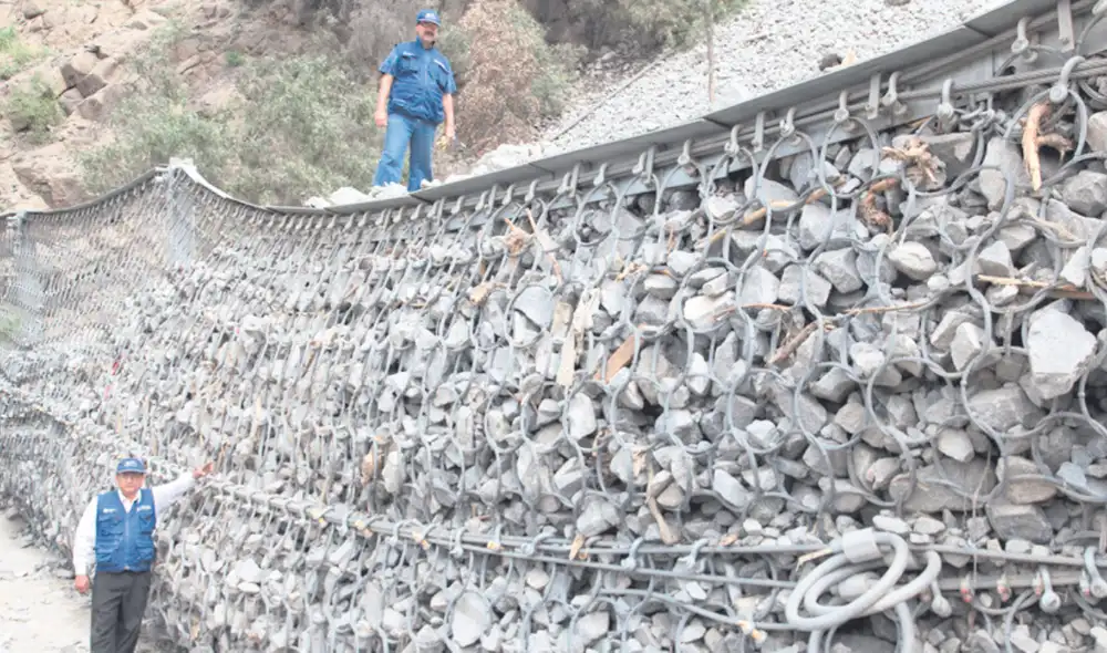 Mallas. Autoridades locales esperan que la ANA realice trabajos de defensa en quebradas. Foto: difusión