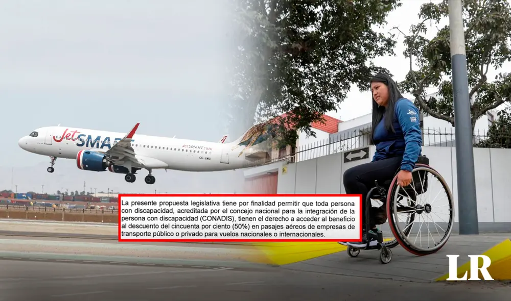 Beneficio se aplicaría en vuelos al interior y exterior del país. Foto: composición de Jazmin Ceras/La República/Andina/Congreso Beneficio se aplicaría en vuelos al interior y exterior del país. Foto: composición de Jazmin Ceras/La República/Andina/Congreso