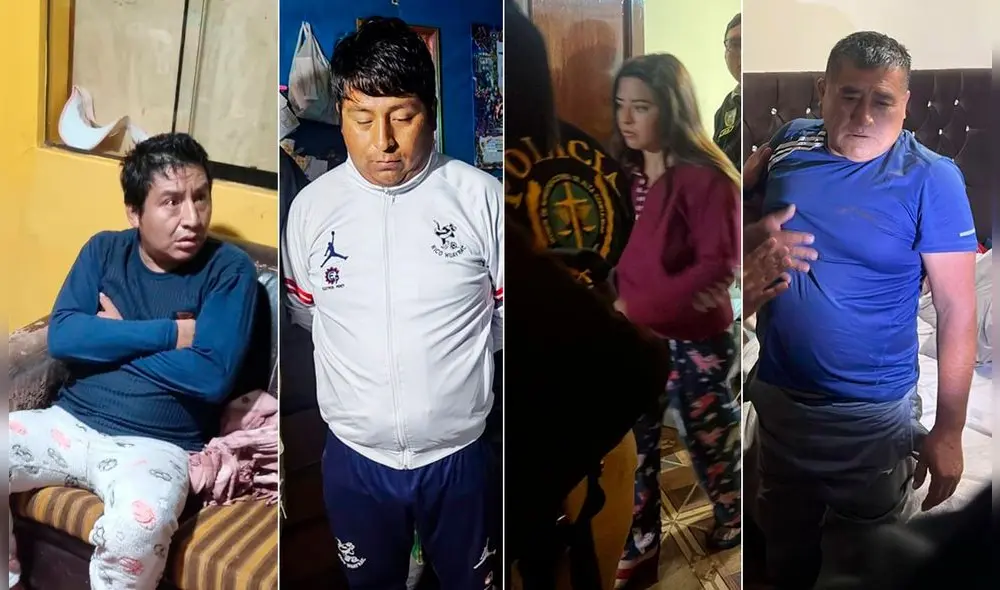 PNP puso a disposición de la justicia a los detenidos. Foto: composición La República PNP puso a disposición de la justicia a los detenidos. Foto: composición La República