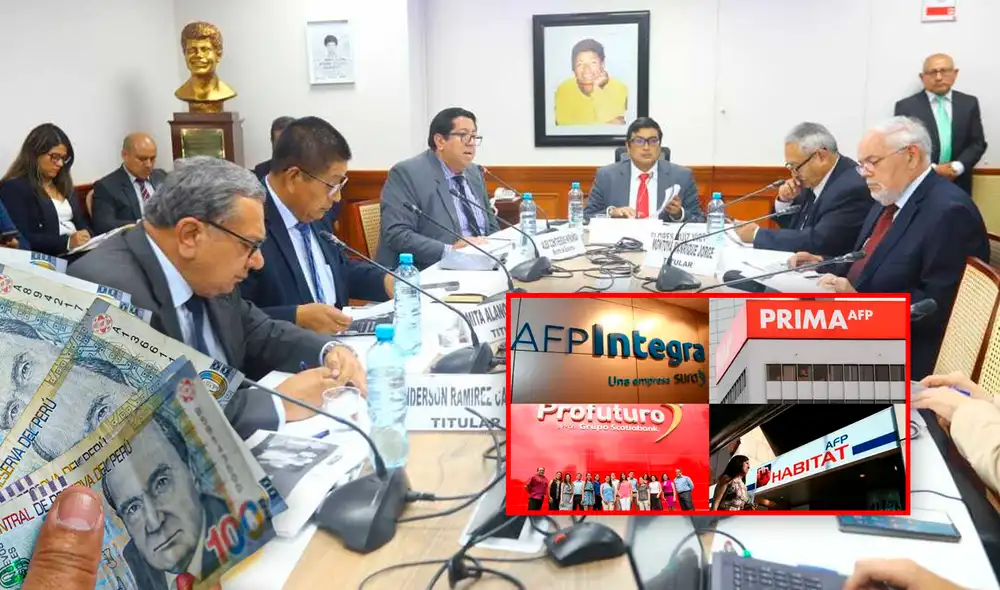 El retiro de AFP en el 2023 no se pudo aprobar en el Congreso. Los proyectos de ley pendientes de debate podrían debatirse en el reinicio de la legislatura del próximo año. Foto: composición de Jazmin Ceras/LR/Congreso