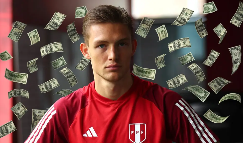 Oliver Sonne incrementó su valor de mercado en 50% en los últimos meses del 2023. Foto: composición LR/FPF