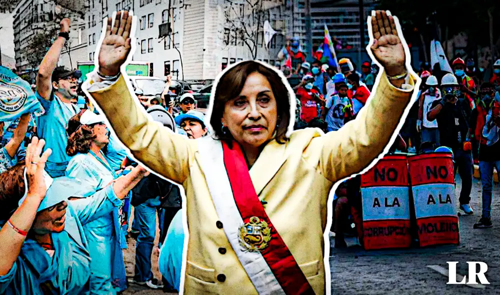 El 2023 estuvo marcado por muertes y detenciones arbitrarias durante las protestas. Foto: composición LR