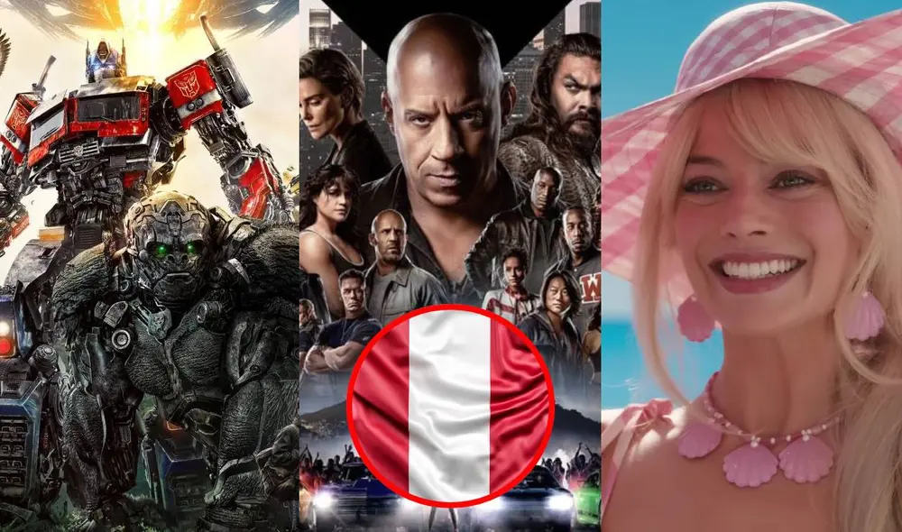 La cinta más vista en el país llevó a los cines a más de 3 millones y medio de espectadores. Foto: composición LR/Paramount Pictures/Universal Pictures/Warner Bros. Pictures/Freepik