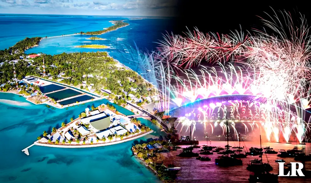 El primer país en celebrar la llegada del nuevo año es uno de los primeros que festejó la Navidad 2023. Foto: composición de Gerson Cardoso/La República/La Nación