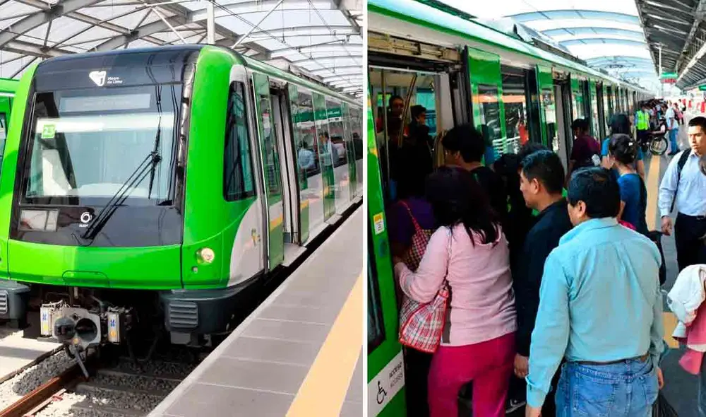 Los horarios del Metro de Lima fueron anunciados a través de las redes sociales por la ATU. Foto: composición LR/Andina