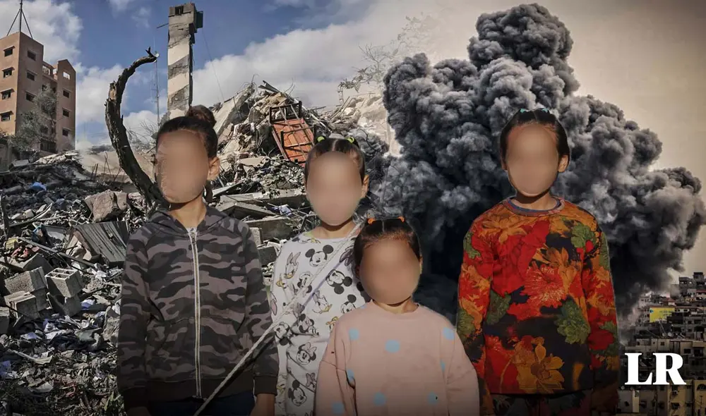 Muchos menores reciben el Año Nuevo 2024 en campos de refugiados debido a la guerra en la Franja de Gaza con Israel. Foto: composición LR/Abdelhakim Abu Riash/Al Jazeera/AFP Muchos menores reciben el Año Nuevo 2024 en campos de refugiados debido a la guerra en la Franja de Gaza con Israel. Foto: composición LR/Abdelhakim Abu Riash/Al Jazeera/AFP