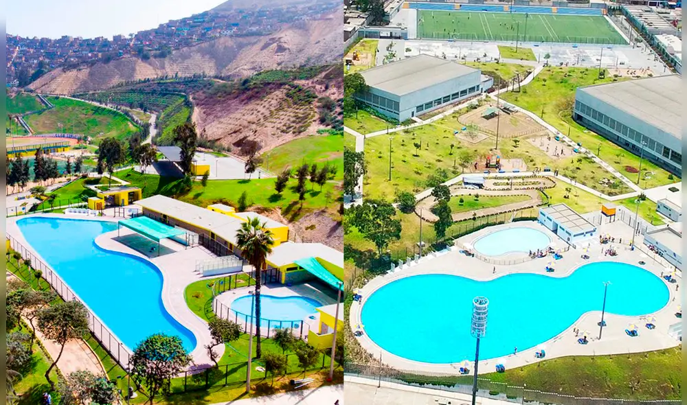 Parques zonales de Lima son visitados durante cada verano en el Perú. Foto: composición La República/ SERPAR