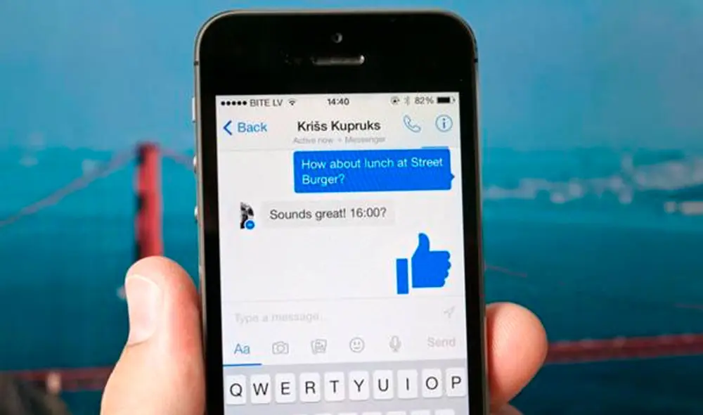 Tus amigos de Facebook solo sabrán que los leíste si respondes el mensaje. Foto: Noticias internet y móviles