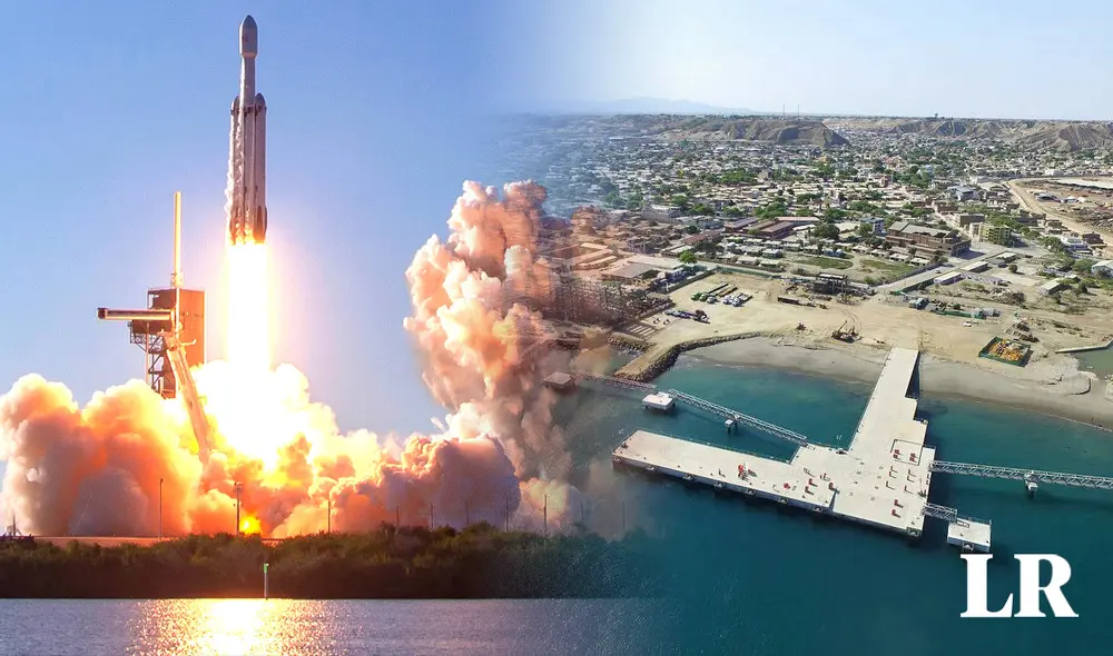 Se llevarán estudios de viabilidad para construir el puerto espacial en Piura o Arequipa. Foto: composición de Fabrizio Oviedo / Drone Perú / La República