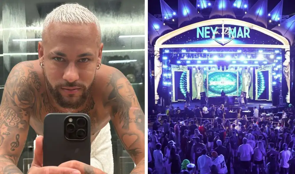 Pese a su lesión, el brasileño no se perdió la fiesta realizada en los últimos días del 2023. Foto: composición de LR/Instagram Neymar Jr..