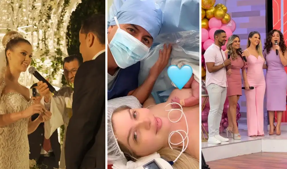 Brunella Horna se emocionó por sus logros. Foto: composición LR/Instagram/Brunella Horna