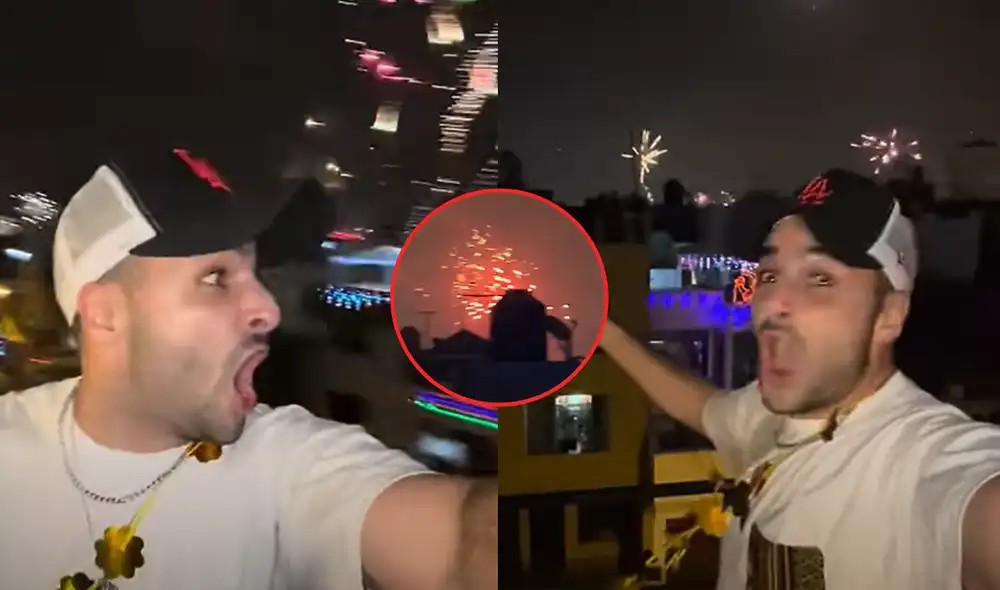 El creador de contenido acaparó miradas en YouTube tras mostrar su primer Año Nuevo en Perú. Foto: composición LR/YouTube/Kevin GG