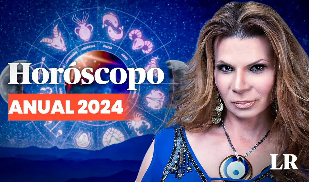 Horóscopo del año 2024 con las predicciones de Mhoni Vidente. Foto: composición LR