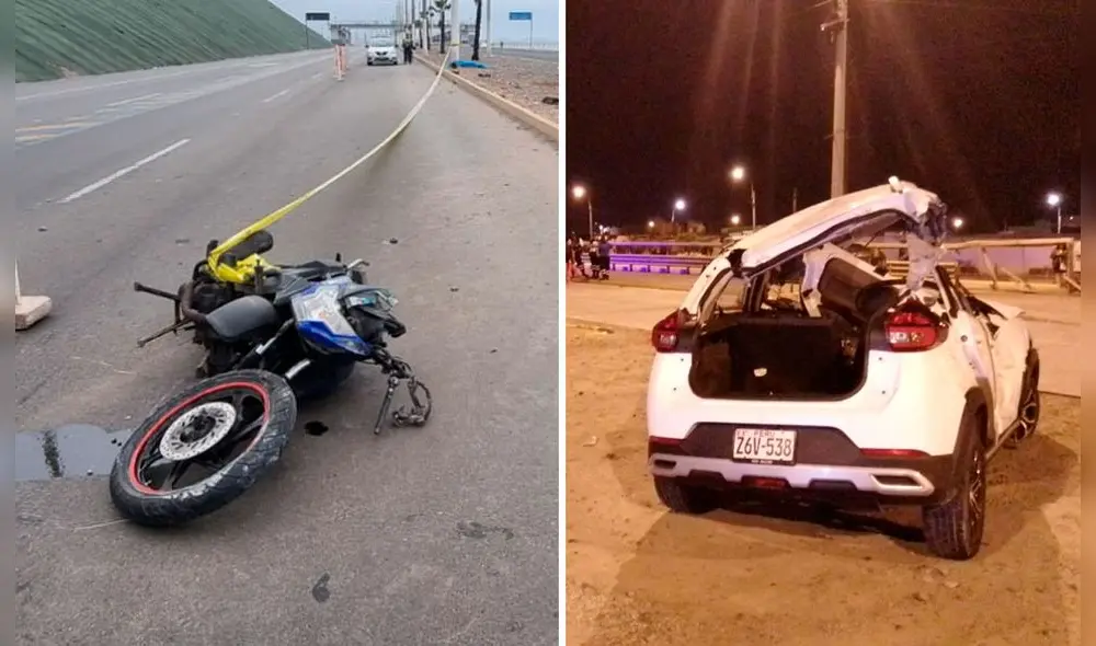 La mayoría de causas de accidentes en la carretera se debe al irrespeto a las normas de tránsito, afirma la PNP. Foto: Bárbara Mamani/composición LR